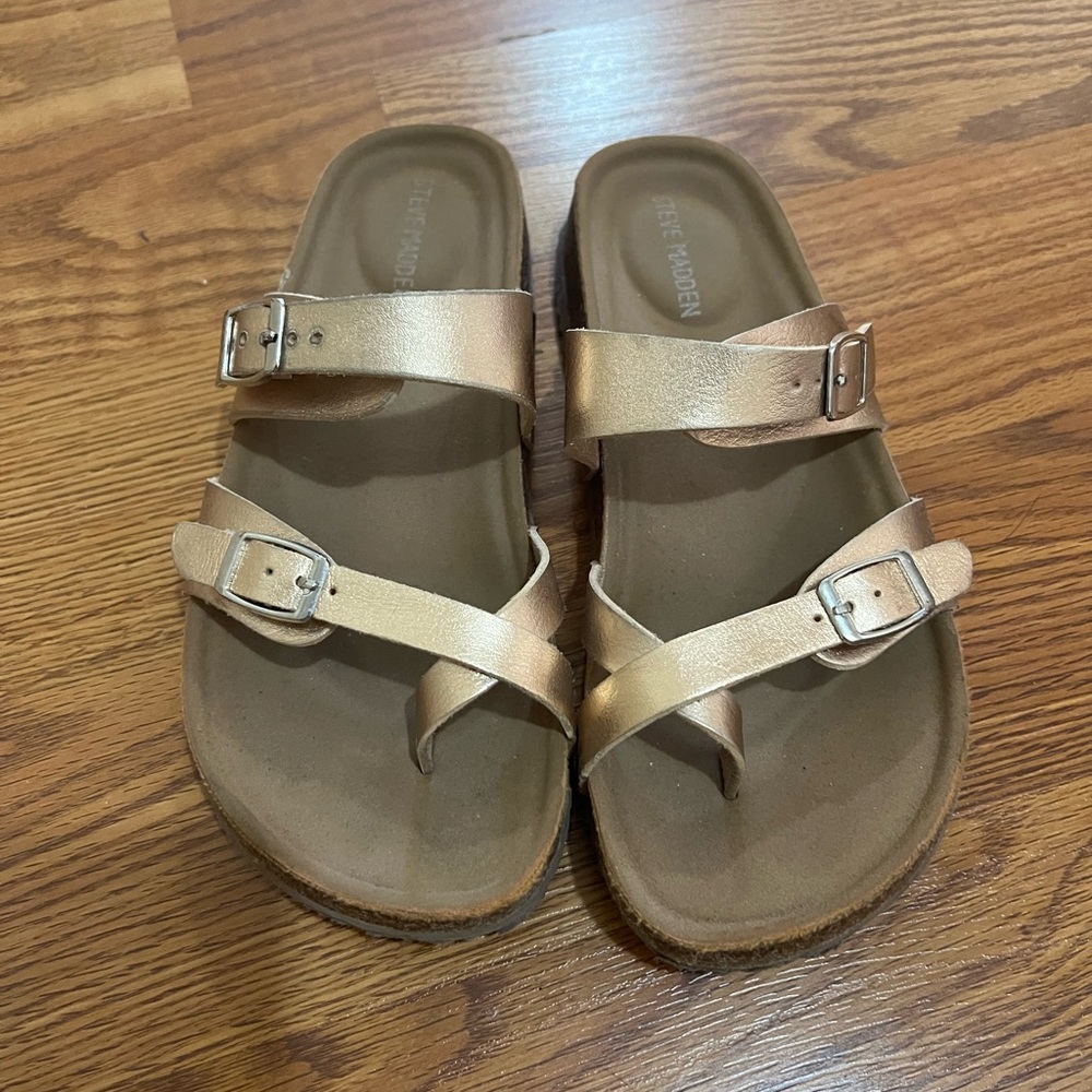Girls Steve Madden Birkenstocks